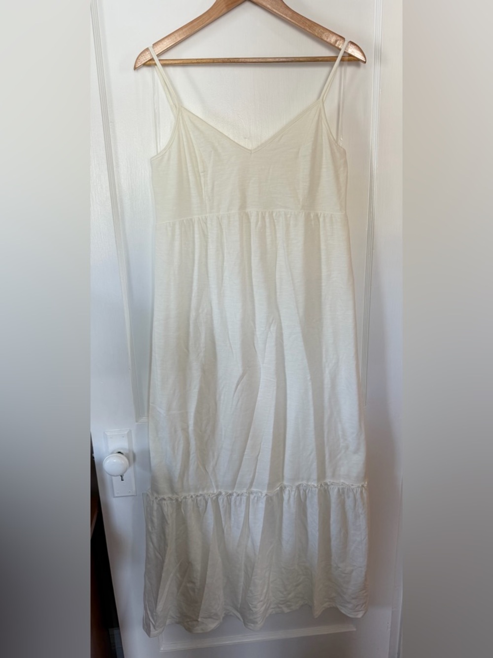 SO Juniors Cream Spaghetti-Strap Maxi Dress